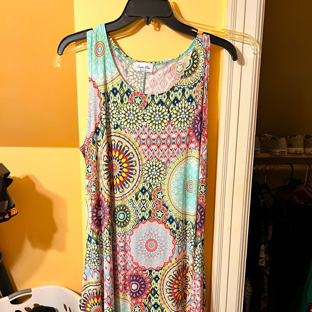 Sophie Rae swing dress from Jenny Boston. Size 2xl